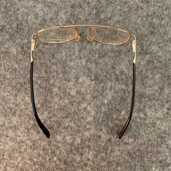 Tom Ford Vintage Black Gold Half Rim Optical/Prescription Eyeglasses Frame - Picture 12 of 15